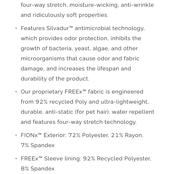 Figs Women’s Sydney Deep Reef Blue Jacket NWT! - Picture 13 of 14